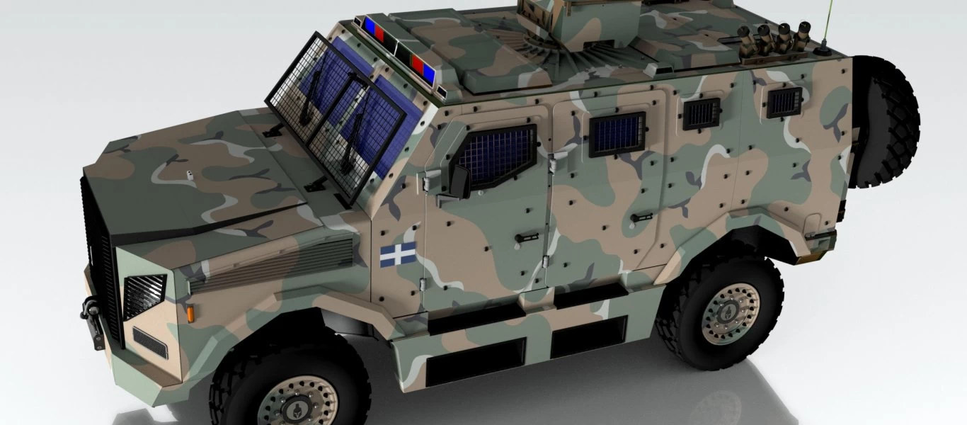 Ο ΕΣ αναζητάει το καινούριο τεθωρακισμένο όχημα μεγάλης ευκινησίας πολλαπλού ρόλου: Παρουσιάστηκε ο «ΟΠΛΙΤΗΣ»